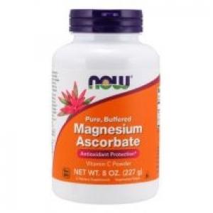 Now Foods Buffered Magnesium Ascorbate - Magnez + Witamina C Suplement diety 227 g