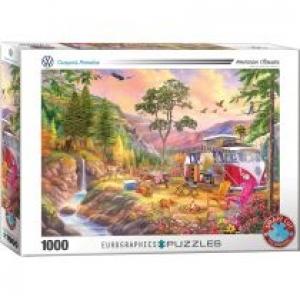 Puzzle 1000 VW Bus Camper's Paradise by 6000-5866 Eurographics