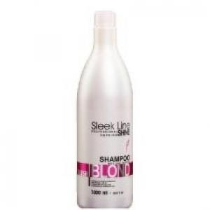 Stapiz Sleek Line Blush Blond szampon nadający różowy odcień do włosów blond z jedwabiem 1 l