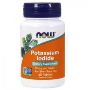 Now Foods Potassium Iodide - Jodek Potasu 30 mg Suplement diety 60 tab.