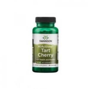 Swanson HiActives Tart Cherry 465 mg - suplement diety 60 kaps.