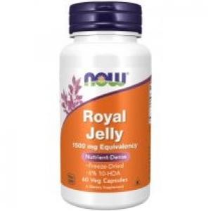 Now Foods Royal Jelly Suplement diety 60 kaps.