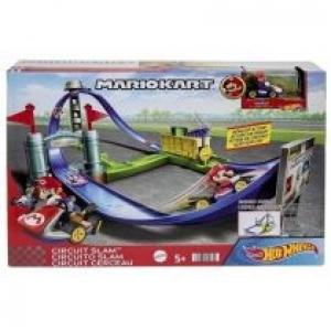 Hot Wheels Mario Kart Circuit Slam Track Mattel