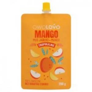 Owolovo Mus jabłko-mango Mango 200 g