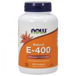 Now Foods Witamina E 400 IU Suplement diety 250 kaps.