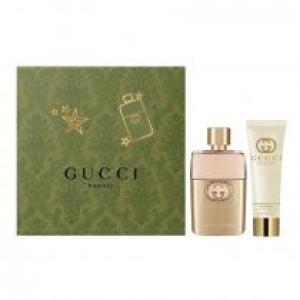 Gucci Zestaw dla kobiet Woda perfumowana Guilty Pour Femme + Balsam do ciała 3 x 50 ml