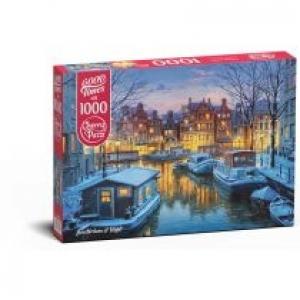 Puzzle 1000 el. Amsterdam at Night CherryPazzi