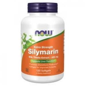Now Foods Silymarin - Sylimaryna z Ostropestu Plamistego Suplement diety 120 kaps.