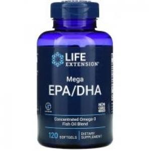 Life Extension Mega EPA/DHA Suplement diety 120 kaps.