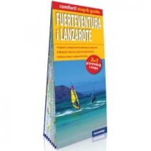 Comfort!map&guide Fuerteventura i Lanzarote 2w1 1:150 000