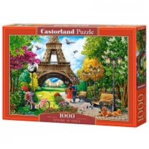 Puzzle 1000 el. Spring in Paris Castorland