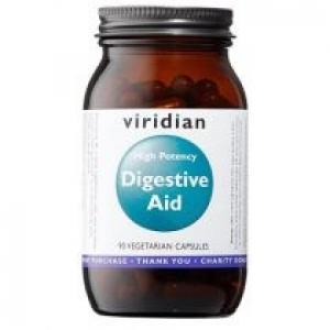 Viridian Digestive Aid Formuła - Enzymy trawienne Suplement diety 90 kaps.