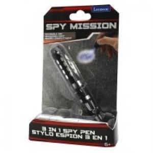 Długopis z niewidzialnym tuszem i światłem szpiegowskim Spy Mission