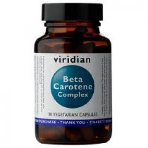 Viridian Naturalny Beta Karoten Kompleks - suplement diety 30 kaps.
