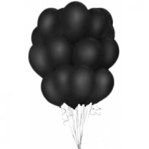 Godan Balony Beauty&Charm pastelowe czarne 50 szt.