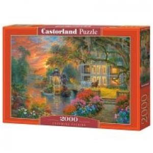 Puzzle 2000 el. Charming Evening Castorland