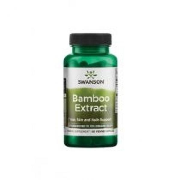 Swanson Bamboo ekstrakt (Ekstrakt z bambusa) 300 mg - suplement diety 60 kaps.