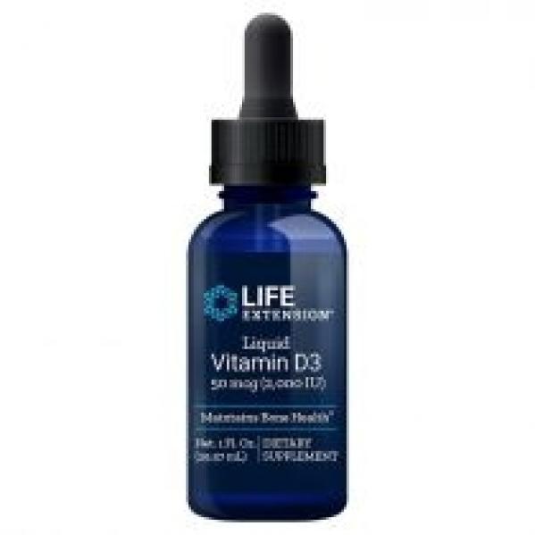Life Extension Witamina D3 2000 IU Suplement diety 29.57 ml