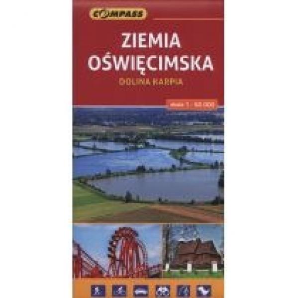 Mapy turystyczne Ziemia Oświęcimska. Dolina Karpia 1:50 000