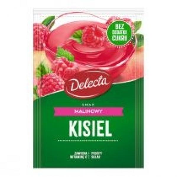 Delecta Kisiel smak malinowy 38 g