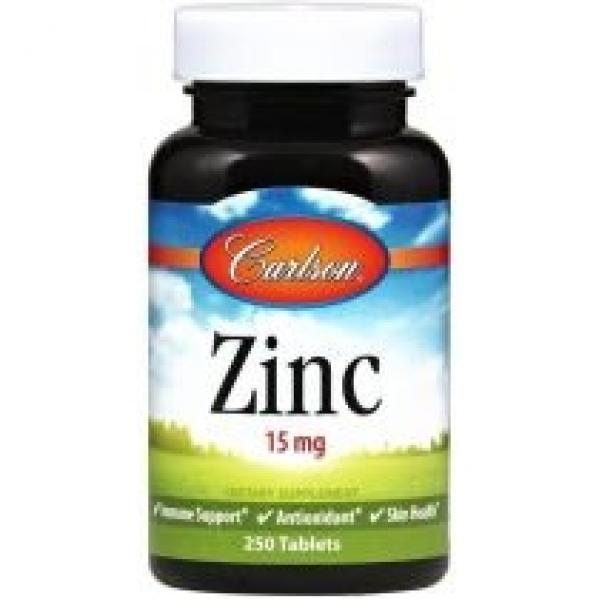 Carlson Zinc 15 mg Suplement diety 250 tab.