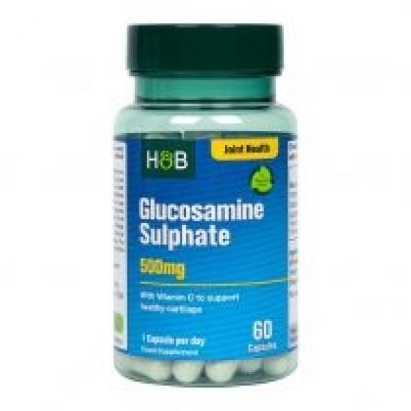 Holland & Barrett Glucosamine Sulphate 500 mg Suplement diety 60 kaps.