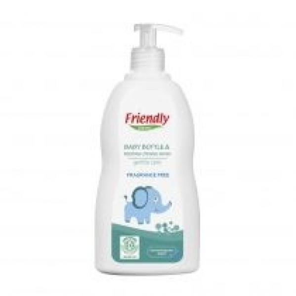 Friendly Organic Płyn do mycia butelek dziecięcych, bezzapachowy, Dispenser 500 ml