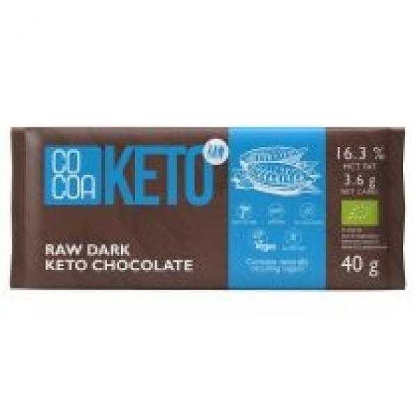 Cocoa Czekolada keto z olejem mct 40 g Bio
