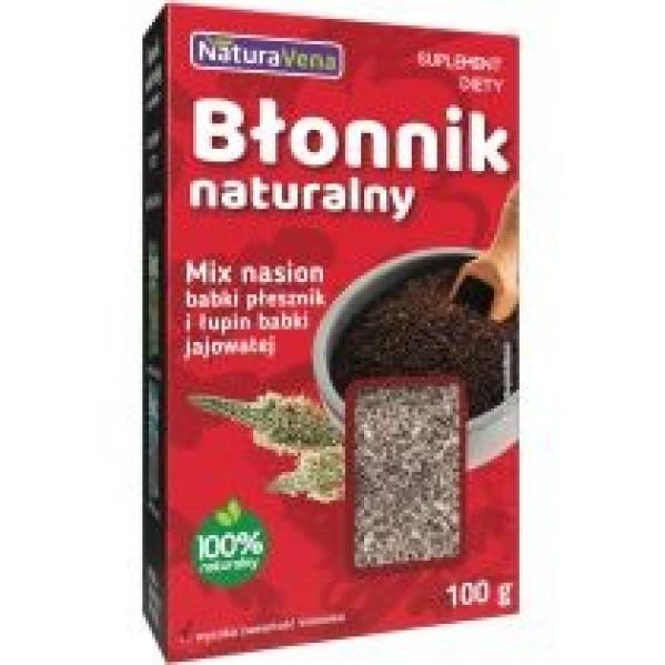 NaturaVena Błonnik witalny - mix nasion - suplement diety 100 g