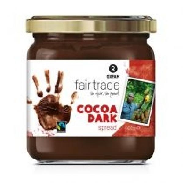 Oxfam Fair Trade Krem kakaowy ciemny fair trade bezglutenowy 400 g
