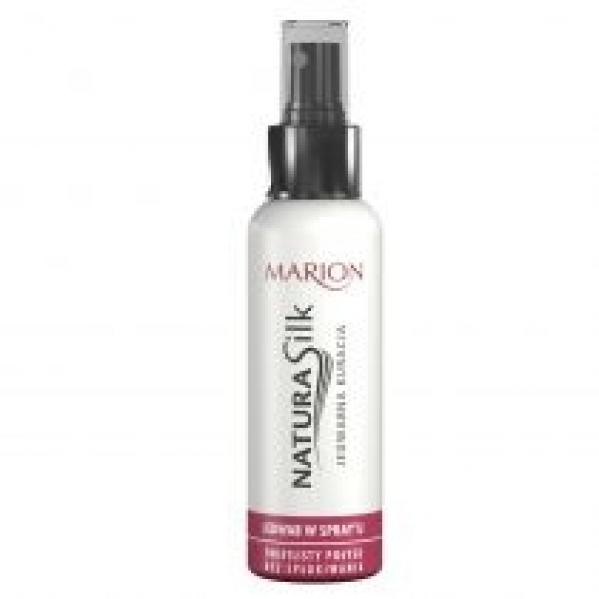 Marion Hydro Silk jedwabna kuracja do włosów świetlisty połysk spray 130 ml
