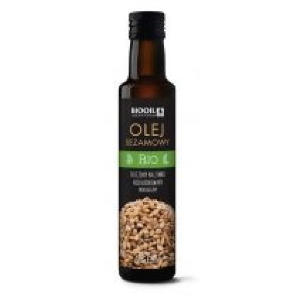 Biooil Olej sezamowy tłoczony na zimno nierafinowany 250 ml Bio