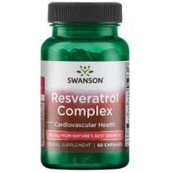 Swanson Resveratrol complex - suplement diety 60 kaps.