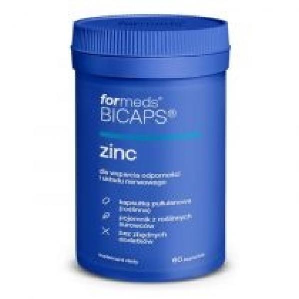 Formeds Bicaps Zinc 25 mg odporność Suplement diety 60 kaps.