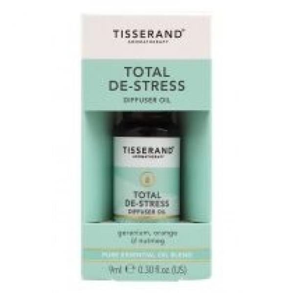 Tisserand Aromatherapy Olejek eteryczny Total De-Stress Diffuser Oil 9 ml
