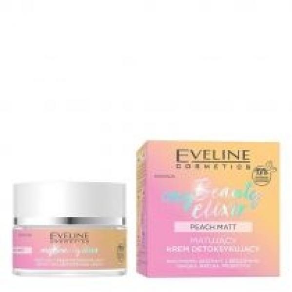 Eveline Cosmetics My Beauty Elixir Peach Matt matujący krem detoksykujący 50 ml