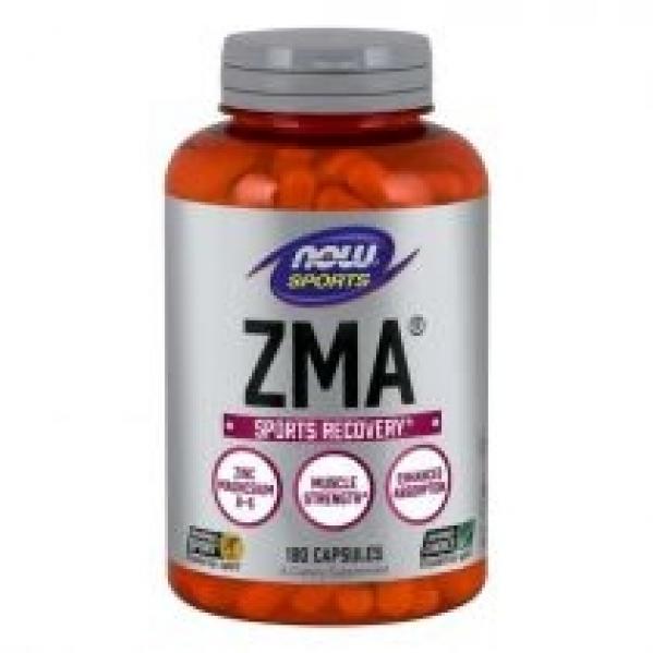 Now Foods ZMA - Cynk, Magnez i Witamina B6 Suplement diety 180 kaps.