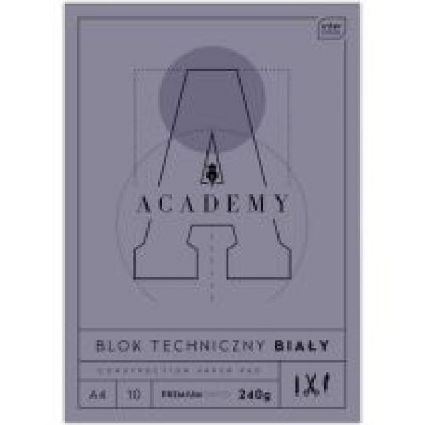 Interdruk Blok techniczny A4 Academy 10 kartek
