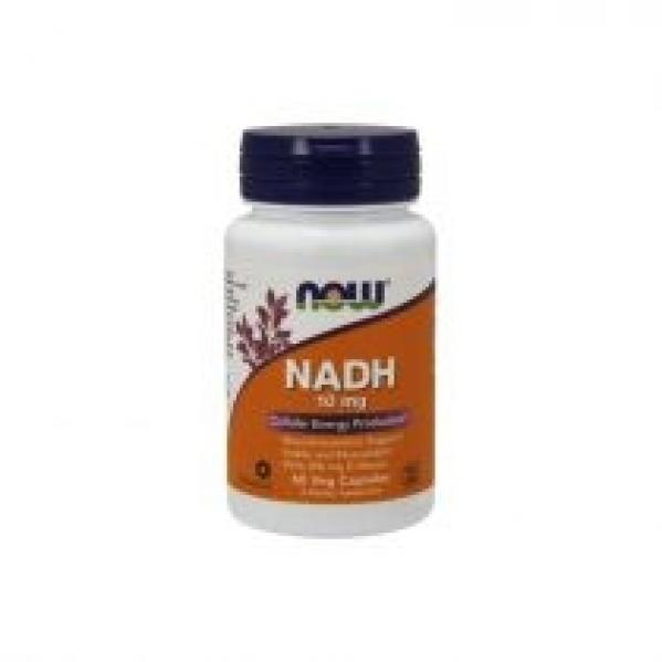 Now Foods D-Ryboza 200 mg i NADH (aktywator Kreatyny) 10 mg Suplement diety 60 kaps.