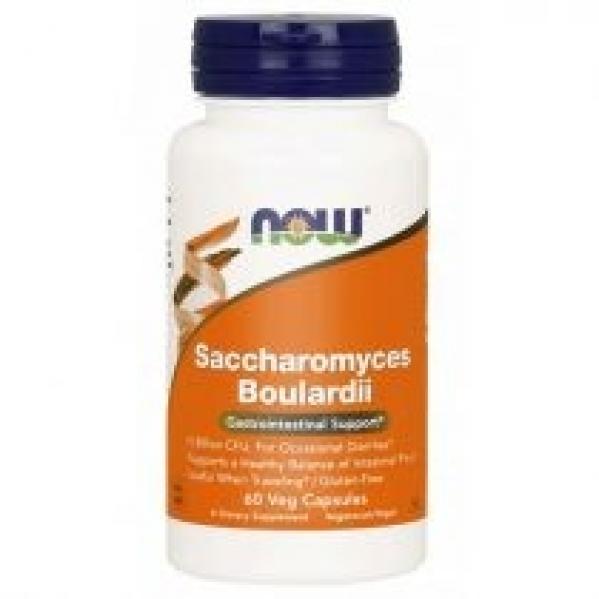 Now Foods Probiotyk Saccharomyces Boulardii Suplement diety Suplement diety 60 kaps.
