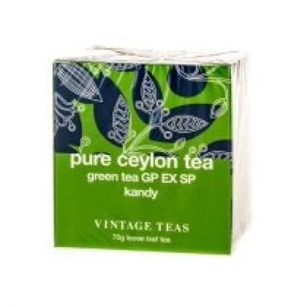 Vintage Teas Herbata zielona Pure Ceylon Tea GP EX SP 70 g