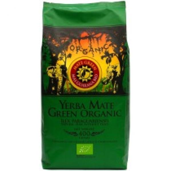 Organic Mate Green Yerba mate green mas guarana 400 g Bio