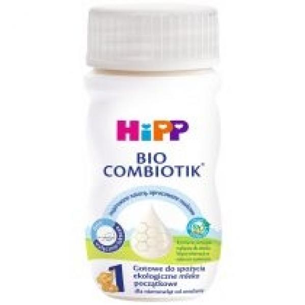 Hipp 1 Bio Combiotik mleko początkowe, dla niemowląt od urodzenia zestaw 12 x 90 ml Bio