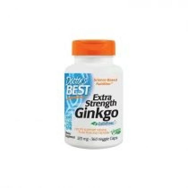 Doctors Best Ginkgo Biloba ekstrakt Suplement diety 360 kaps.