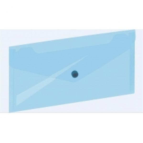 Grand Koperta na zatrzask 22.5 x 12.4 cm niebieska