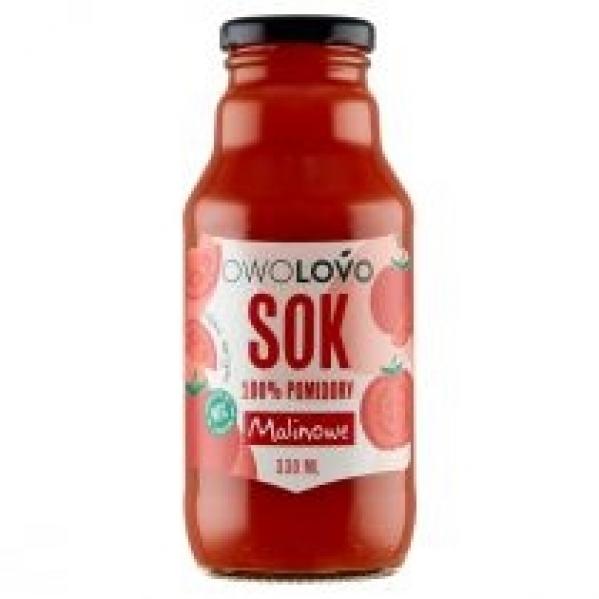 Owolovo Sok NFC 100% pomidory malinowe 330 ml