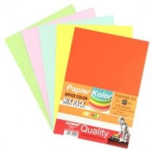 Penword Papier kolorowy A4 pastelowy 5x20 arkuszy