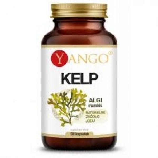 Yango Kelp Naturalne Źródła Jodu Suplement diety 100 kaps.