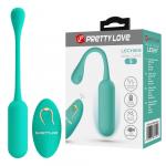 PRETTY LOVE - LECHIES Dream chaser 5, Green, Wireless remote control 12 vibration functions Memory function