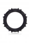 Atlas Silicone Ring Black